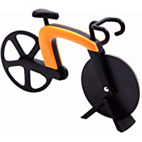 Los mejores  - G.a HOMEFAVOR Cortapizzas con Recubrimiento Antiadherente Cortador de Pizza con Forma de Bicicleta